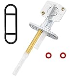 QAZAKY Fuel Gas Tank Petcock Valve Switch Compatible with Yamaha TTR230 TTR90 TTR125 TTR225 TTR250 PW80 WR YZ 80 85 125 250 400 400F 426F 450 450F YFM XT 200 225 550 600 Road Royal V Star XVS 650 1100