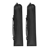 PATIKIL 28x8 Inch Camp Chair Replacement Bag, 2 Pack Nylon Folding Camping Chair Carry Bag Tripod Case Bag with Handle for Outdoor Camping, Black