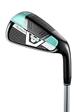 MacGregor V-Max Set Of Iron Golf Clubs, Steel or Graphite, Mens 5-SW, Ladies 6-SW, Right Handed, Turquoise