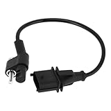 HEROFFIX 1 Pc Crankshaft Position Sensor for Ram 1500 3.0 Diesel 2014-2023 Engine Crank CKP Sensor No.68102341AA Black Metal Plastic