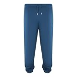 Fred Perry Mens Loopback Sweat Pants Track Bottoms Joggers Size Medium in Midnight Blue
