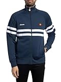 ellesse Men's Rimini Track Top Navy/White XL