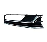 TVP Trade Vehicle Parts.co.uk Compatible With Front Bumper Fog Grille W/Lamp Hole Two Chromes Driver Side Vw Passat B7 2011-2014