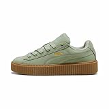 Puma Creeper Phatty Nubuck Unisex Trainers 396813 Sneakers Shoes (UK 8 US 9 EU 42, Green Fog puma Gold 02)