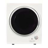 Russell Hobbs RH3VTD800 White 2.5kg Compact Mini Vented Tumble Dryer, Portable, Freestanding Table top Dryer with 3 Heat Settings small