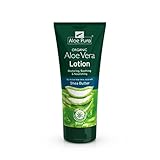 Aloe Pura Organic Aloe Vera Lotion, Natural, Vegetarian, Cruelty Free, Paraben & SLS Free, Soothing, Moisturising, 200 ml