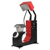 Auto Cap Heat Press Machine, Hat Press Heat Press, Hat Sublimation Printing Machine with Digital Control Panel, Adjustable Temperature, Hot Press for Berets, Baseball, Bucket Cap