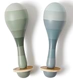 FLEXA Wooden Maracas Set, 2-Piece Musical Instrument Toy for Kids, Toddlers, FSC-Certified Birch Plywood and Solid Birch Wood, Montessori Development & Educational Toy for Children Ages 3+