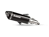 Akrapovic Slip-On Line Titanium Rear Silencer (Black)