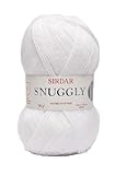 Sirdar Snuggly DK Double Knitting, White (251), 50g
