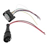 OTOTEC 1Set 6 Pin and 12V 2 Pin Power Connector Kit Replacement Part 9011968A Compatible with Webasto Thermo Top Z Compatible with Webasto Thermo Top C