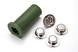 Rolly Toys 10020010000 Hat Caps and Mounting Aid (Pack of 4, Impact Caps, Replacement Part for Rolly Toys Pedal Vehicles, Assembly Tools)