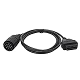 10 Pin to 16 Pin Diagnostic Cable for Motorcycles, Works withD, GS-911, OBDLink, Motorscan, Configure Modules and Program Functions