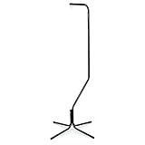 Actiaspet Bird Cage Stand Metal in Black or White 167cm Tall (Black)