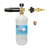 Pressure Washer Snow Foam Lance Gun Maker Nozzle for MAC Allister, AR Blue Clean, Bosch AQT, Black Decker, Michelin, Makita, Cecotec High Pressure Washers