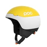 POC Unisex Meninx Rs Mips Ski helmet, Hydrogen White/Aventurine Yellow Matt, XS-S 51-54cm UK