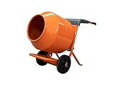 SIRL Trade Cement Concrete Mixer | 130 Litre Drum | 230v Electric Engine | with Stand