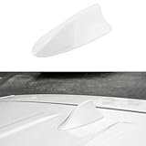WACDXST Car Shark Fin Antenna Aerial, for Citroen C2 C3 C4 Picasso C5 C4L C-Quatre ABS Roof Style AM/FM/DAB Radio Signal with Adhesive Base Replacement Accessories,B