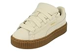 Puma Creeper Phatty Nubuck Unisex Trainers 396813 Sneakers Shoes (UK 3 US 4 EU 35.5, Warm White puma Gold Gum 03)