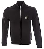 Belstaff Black Zip Through (Colour : Black Size : X-Large)