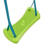 TP Toys Rapide Swing Seat With Durable Webbing, Children's Swing Seat With Safety Grip And Adjustable Weatherproof Ropes, Anti Slip Moulde, UV Resistant, Robust Plastic, Age 3 years+