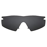Revant Replacement Lenses Compatible With Oakley M Frame Strike, Polarized, Stealth Black