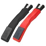 Tinoaly 2pcs Ice Skate Sharpener, Ice Skate Blade Sharpener Hockey Skate Sharpener Ice Skate Blade Sharpening Tool Hockey Skate Blade Sharpener Hockey Accessories for Hockey Skates