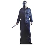 Life Size Horror Cardboard Cutout Halloween Figure Decorations - Man 1 Blue (3ft（90CM）)