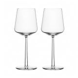 Iittala Set of 2 red Wine Glasses from The Essence Collection, 0.45 L, Dishwasher Safe, 1008568