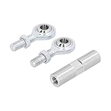 Alternator Tensioning Rod-2 1/2in Adjuster Tensioner Rod,Short Water Pump Alternator Bracket Stainless Steel Alternator Bracket Fit for SBC BBC 350 454 Engine