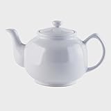 Price & Kensington White 10 Cup Teapot, Stoneware