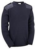 Military/Security Style Pullover (L, Navy)