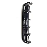 Rear Trunk Spoiler Car Rear Bumper Cover Spoiler Lip Diffuser Protector For Ford For Focus MK2 3 4 Mk3 MK4 For ST For Mondeo For Festiva(Black)