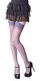 SENTELEGRI Luxury Plain Top Sheer Stockings, 15 Denier - Available 10 Colours (Regular, Grey)