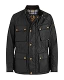 Belstaff Mens Fieldmaster Waxed Cotton Jacket 52 Black