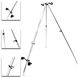 DNA Leisure Angling Pursuits Beach Sea Fishing Tripod 2 Rod 110-180cm Twin Adjustable System
