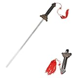 Sword Toys, Stainless Steel Dull Sword Toys, Retractable for Practice Performance Kung Plaything Retractable Prop Cosplay Costume Accessory, Prop Gift Party Favor