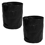 HAKIDZEL 2pcs Fallen Leaf Collection Bag Reusable Waste Bag for Garden Trash Lawn Sweeper Use