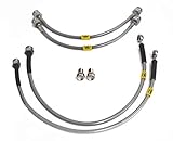 Braided HEL Performance Brake Lines (4 Line) for Wag Cars BL07