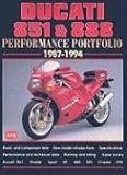 Ducati 851 and 888 Performance Portfolio 1987-1994 (Brooklands Books Road Tests Series)
