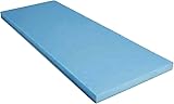 Pinkfairy High Density Firm Upholstery Foam Sheet Cut To Any Size (1" (~2.5 cm) Thick, 60" x 20" (150cm x 50cm) For Cushions, Sofa, Beds, Seats, Campervans, Indoor/Outdoor Padding, DIY (Blue)