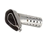 Exhaust Muffler 57mm*40mm Motorcycle Exhaust Muffler Escape For Akrapovic DB Killer Adjustable Silencer Reduce Noise Sound Eliminator Exhaust Pipe