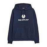 Belstaff Signature Hoodie Sweat Top in Dark Ink L Navy