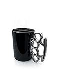 Thabto Knuckle Duster Mug Black and Silver