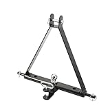 TABODD 3 Point Drawbar Trailer Hitch, 3 Point Tow Hitch Tractor Mounted Towing Cat 1 Ball Pin 610mm, Farm Rail Triangle Cat.1 with Coupling Pin