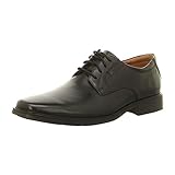 Clarks Men's Derbys, Black Leather, 8.5 UK