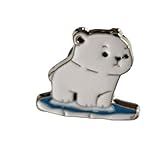 Enamel Pin Badge Brooch Fancy Dress Dressing up Hobby Pastimes Support Lapel Flair Gift (Polar Bear)