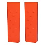 10 Inch Tree Felling Wedges for Tree Cutting, Felled Spiked Tree Wedges Falling Logging Tools for Chainsaw Loggers Supplies (2 Pack)