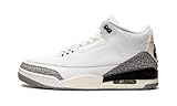 Jordan Mens Air 3 DN3707 100 White Cement Reimagined - Size 12, White Cement, 12