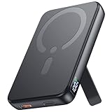 For Magsafe Power Bank, Portable Charger 12000mAh, 22.5W Fast Charging Battery Pack with USB-C Input & Output, LED Display for iPhone 17/16/15/14/13/12 Pro/Pro Max